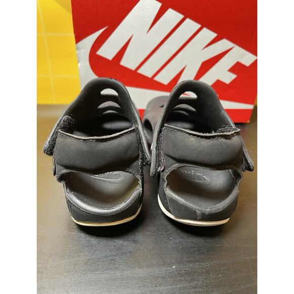 Nike Sandals Kids Unisex Size 8C Sunray Protect 3 Black DH9465-001 With Box - Picture 5 of 8